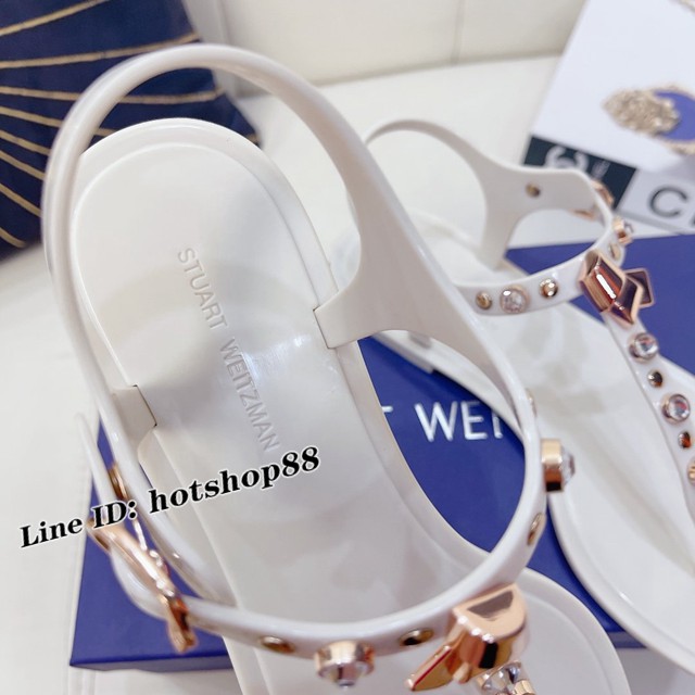 Stuart Weitzman高版本2022SS專櫃新款涼鞋 香香果凍鞋 dx2514